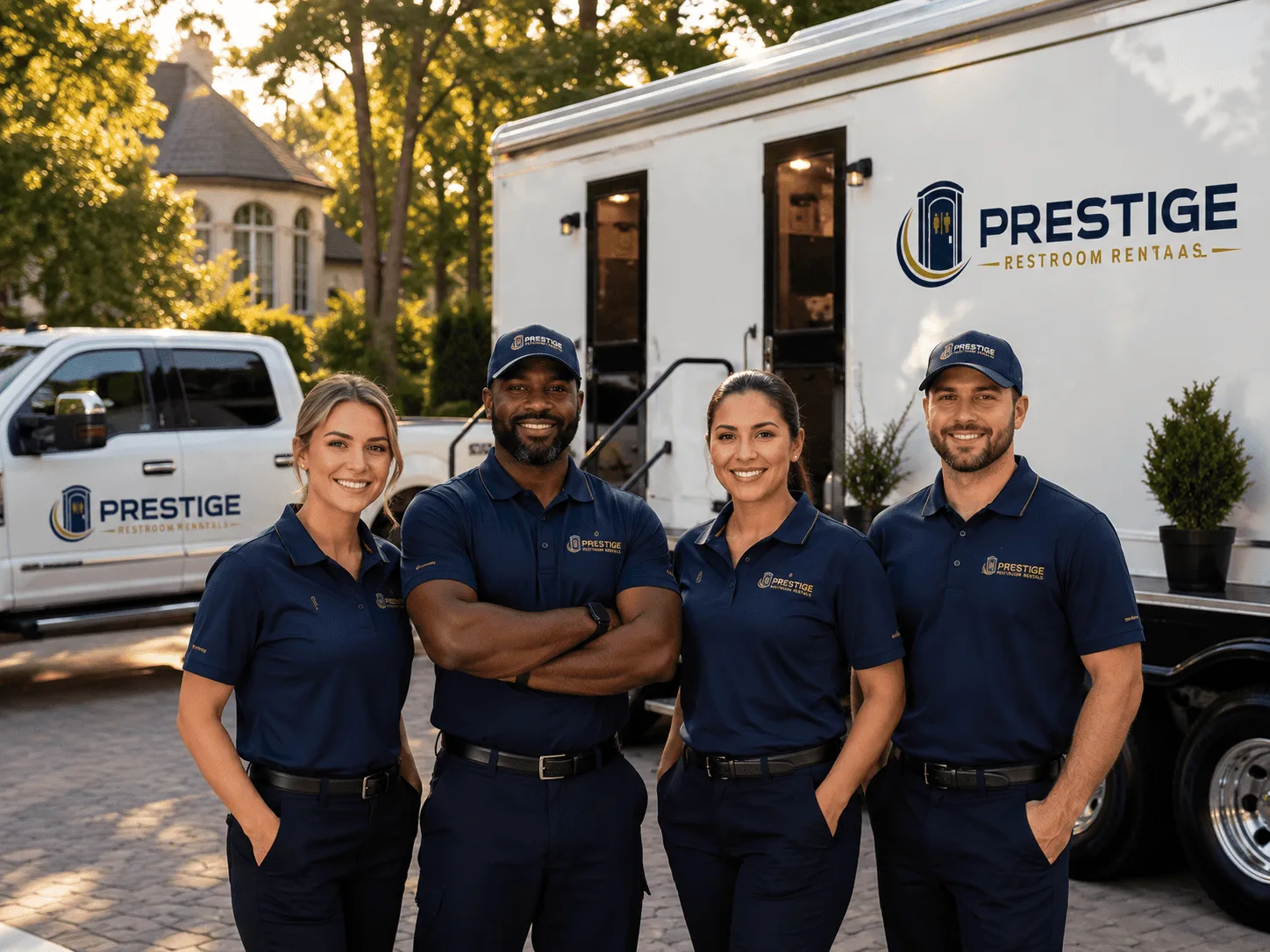 Trusted Luxury Portable Restrooms company in Prospect, OH